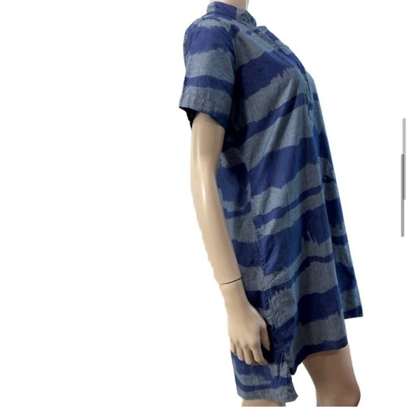 Ann Mashburn Blue and Gray Dress - Picture 8 of 12